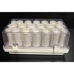 Clairol Kindness Hairsetter K-420SZ Mist Steam Hot Rollers Curler Denmark Tested